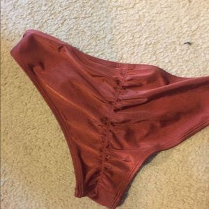 NWOT Ruched Swimsuit Bottoms